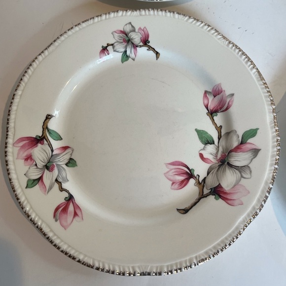 Homer Laughlin Dogwood Liberty Dessert/Bread & Butter Plates Set of 4 - Picture 4 of 15